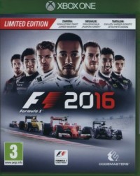 F1 2016. Limited Edition( Xbox - pudełko programu