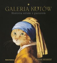Galeria kotów. Historia sztuki - okładka książki