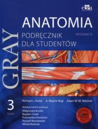 Gray. Anatomia. Podręcznik dla - okładka książki