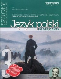 Odkrywamy na nowo 3. Język polski. - okładka podręcznika
