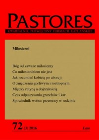 Pastores 72/2016. Miłosierni - okładka książki