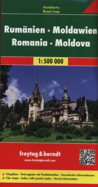 Rumunia, Mołdawia (skala 1:500 - okładka książki