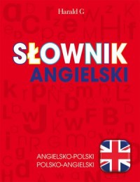 Słownik angielski: angielsko-polski, - okładka książki