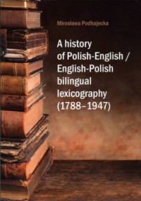 A history of Polish-English / English-Polish - okładka książki