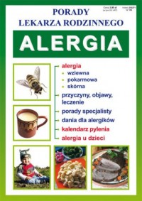 Alergia. Seria: Porady Lekarza - okładka książki