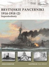 Brytyjskie pancerniki 1914-1918 - okładka książki