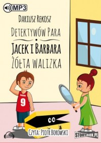 Detektywów para Jacek i Barbara. - pudełko audiobooku