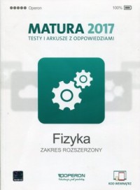 Fizyka. Matura 2017. Testy i arkusze - okładka podręcznika