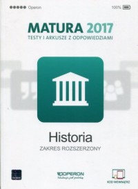 Historia. Matura 2017. Testy i - okładka podręcznika