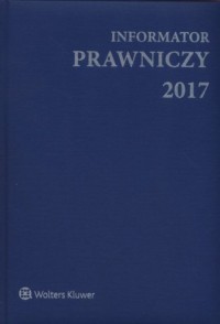 Informator Prawniczy 2017 (A5, - okładka książki
