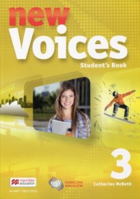New Voices 3. Podręcznik wieloletni - okładka podręcznika