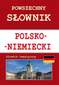 Powszechny słownik polsko-niemiecki. - okładka książki