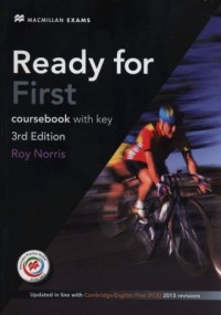 Ready for First Coursebook with - okładka podręcznika