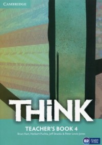 Think 4. Teachers Book. B2 - okładka podręcznika