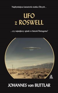 UFO z Roswell - okładka książki