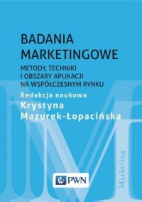 Badania marketingowe. Metody, techniki - okładka książki