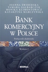 Bank komercyjny w Polsce. Podręcznik - okładka książki