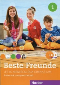 Beste Freunde 1. Podręcznik z zeszytem - okładka podręcznika