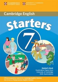 Cambridge English Starters 7. Students - okładka podręcznika
