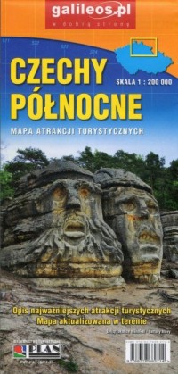 Czechy Północne (skala 1:200 000) - okładka książki