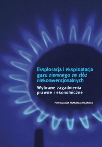 Eksploracja i eksploatacja gazu - okładka książki