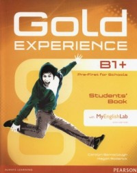Gold Experience B1+ Students Book - okładka podręcznika