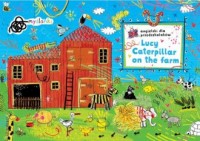 Lucy Caterpillar on the farm - okładka książki