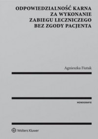 Odpowiedzialność karna za wykonanie - okładka książki