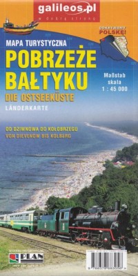 Pobrzeże Bałtyku (skala 1:45 000) - okładka książki