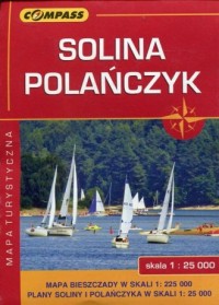 Solina  Polańczyk. Mapa turystyczna - okładka książki
