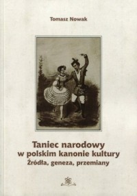 Taniec narodowy w polskim kanonie - okładka książki