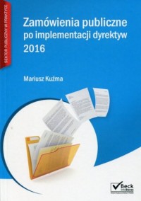 Zamówienia publiczne po implementacji - okładka książki