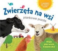 Zwierzęta na wsi. Piankowe puzzle - okładka książki