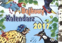 Bajkowy kalendarz 2017 - okładka książki