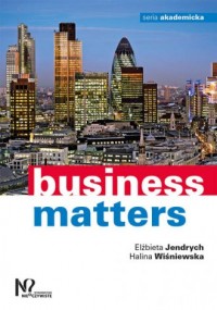 Business matters - okładka podręcznika