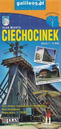 Ciechocinek (skala 1:9 000) - okładka płyty