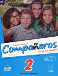 Companeros 2. Podręcznik   klucz - okładka podręcznika