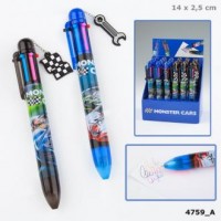 Długopis sześciokolorowy Monster - zdjęcie produktu