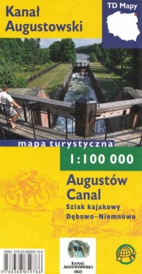 Kanał Augustowski (skala 1:100 - okładka książki