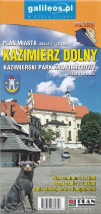 Kazimierz Dolny (skala 1:10 000) - okładka książki