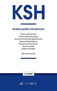 Kodeks spółek  handlowych oraz - okładka książki