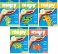 Mapy świata. PAKIET (cz. 1-5 ) - okładka książki