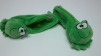 Piórnik pluszowy żabka - zdjęcie produktu