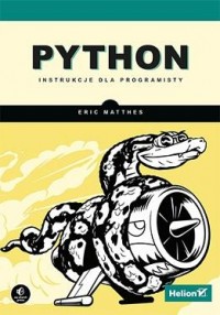 Python. Instrukcje dla programisty - okładka książki