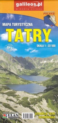Tatry 1 (skala :22 500) - okładka książki