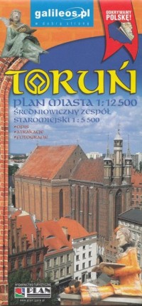 Toruń (skala 1:12 500) - okładka książki