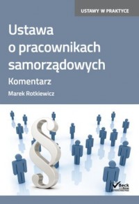 Ustawa o pracownikach samorządowych - okładka książki