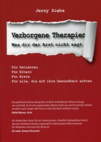 Verborgene Therapien. Ukryte terapie - okładka książki