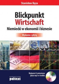 Blickpunkt Wirtschaft. Niemiecki - okładka podręcznika