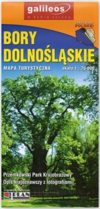 Bory Dolnośląskie (skala 1:75 000) - okładka książki